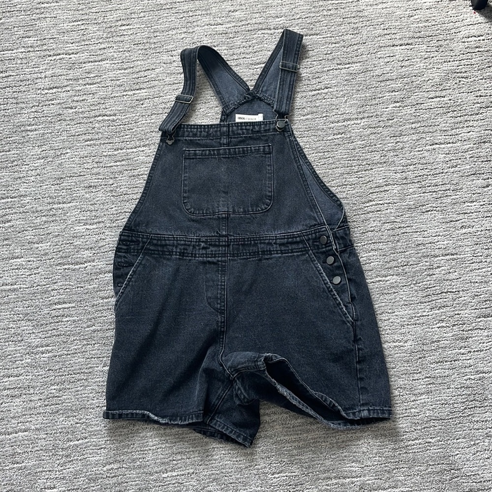 Black ASOS shortalls